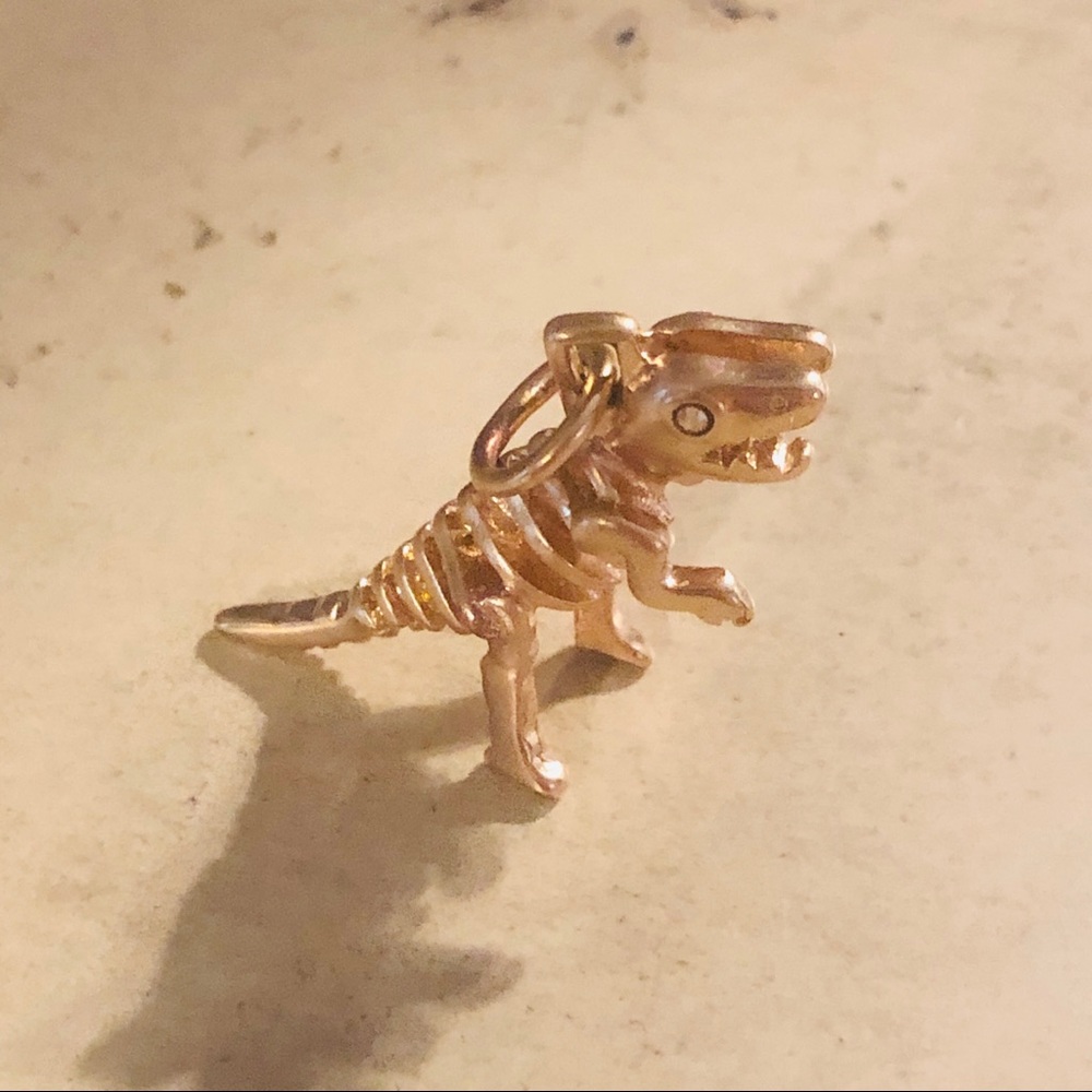 Coach Rexy Gold Pendant Charm
